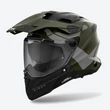 Kép 1/2 - Airoh Helmet Commander 2 Reveal Military Green bukósisak