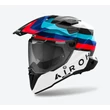 Kép 1/4 - Airoh Helmet Commander 2 Doom fehér-fekete-piros bukósisak