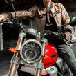 Kép 11/12 - 4SR Bomber Brown Patina motoros bőrkabát