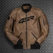 Kép 3/12 - 4SR Bomber Brown Patina motoros bőrkabát