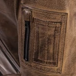 Kép 5/12 - 4SR Bomber Brown Patina motoros bőrkabát
