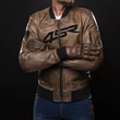 Kép 6/12 - 4SR Bomber Brown Patina motoros bőrkabát