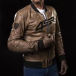 Kép 7/12 - 4SR Bomber Brown Patina motoros bőrkabát