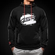 Kép 1/5 - 4SR Hoodie Drift felső, fekete