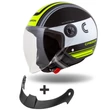 Kép 1/7 - Cassida Handy Metropolis Safety, black/white/yellow fluo/grey 2025 bukósisak