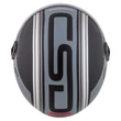 Kép 5/8 - Cassida Handy Metropolis Safety, black matt/grey/reflective grey 2025 bukósisak
