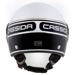 Kép 3/7 - Cassida Handy Plus Linear, pearl white/black/gold 2025 bukósisak