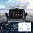 Kép 10/11 - FreedConn C5 motoros Car Play, Android Auto Monitor, display