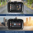 Kép 11/11 - FreedConn C5 motoros Car Play, Android Auto Monitor, display