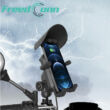 Kép 12/12 - FreedConn MC29 motoros telefontartó, vezetéknélküli töltés, rezgéscsillapítóval