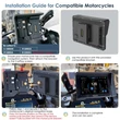 Kép 11/12 - Carpuride W702BS - CarPlay a BMW motorkerékpárokhoz OEM vezérlő integrációval