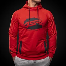 4SR Hoodie Drift felső, piros