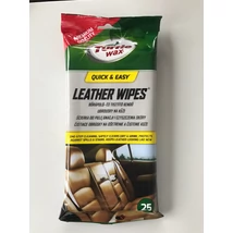 Turtle Wax bőrápoló-tisztitókendő, 25db/tasak