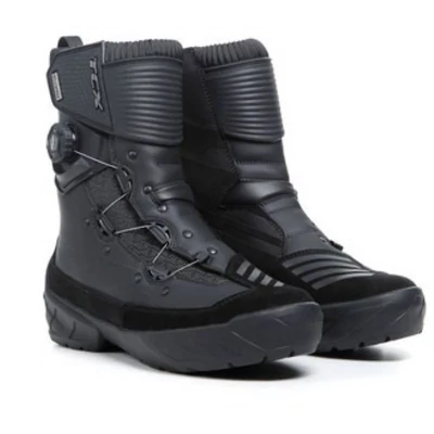 TCX Infinity 3 Mid WP Black motoros túracsizma