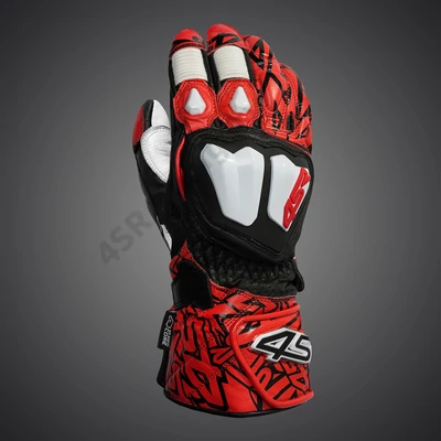 4SR RR Aramid Core RED bőrkesztyű