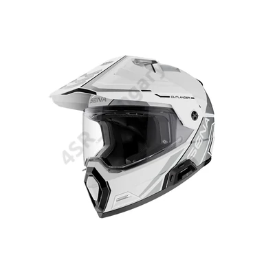 Sena Outlander White, Integrált Mesh, Harman Kardon