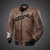 4SR Bomber Brown Patina motoros bőrkabát