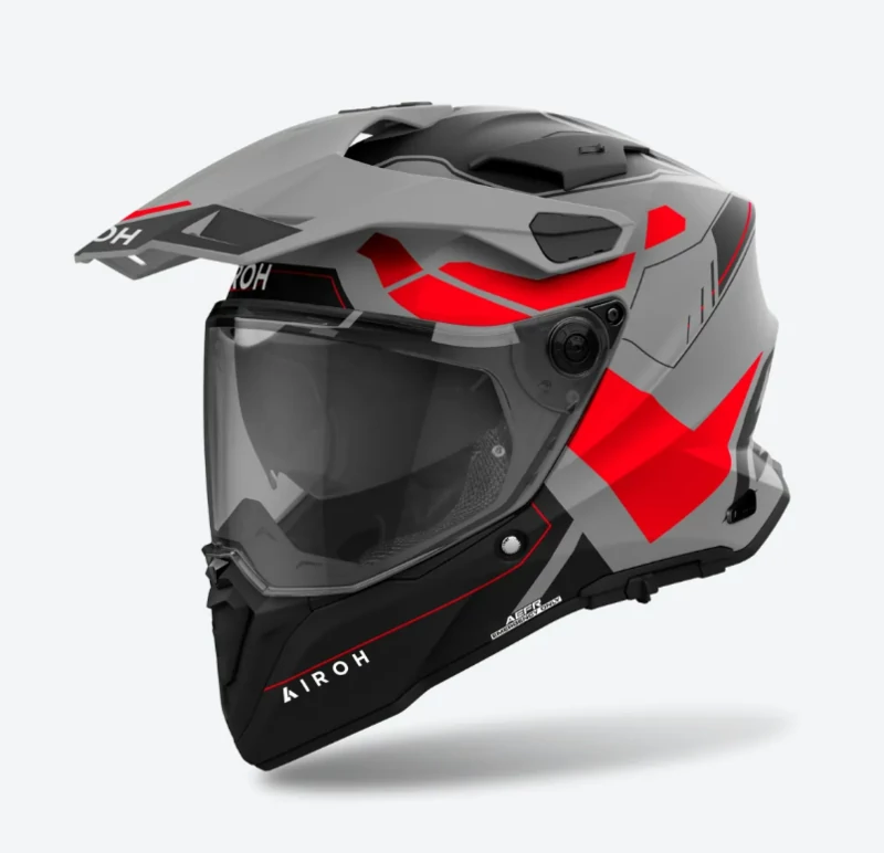 Airoh Commander 2 Reveal Red Fluo Matt bukósisak