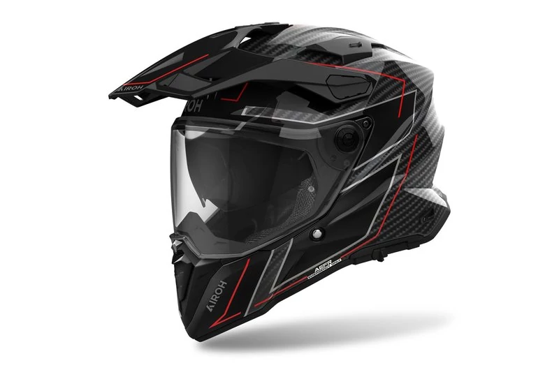 Airoh Commander 2 Carbon Stylish Gloss bukósisak