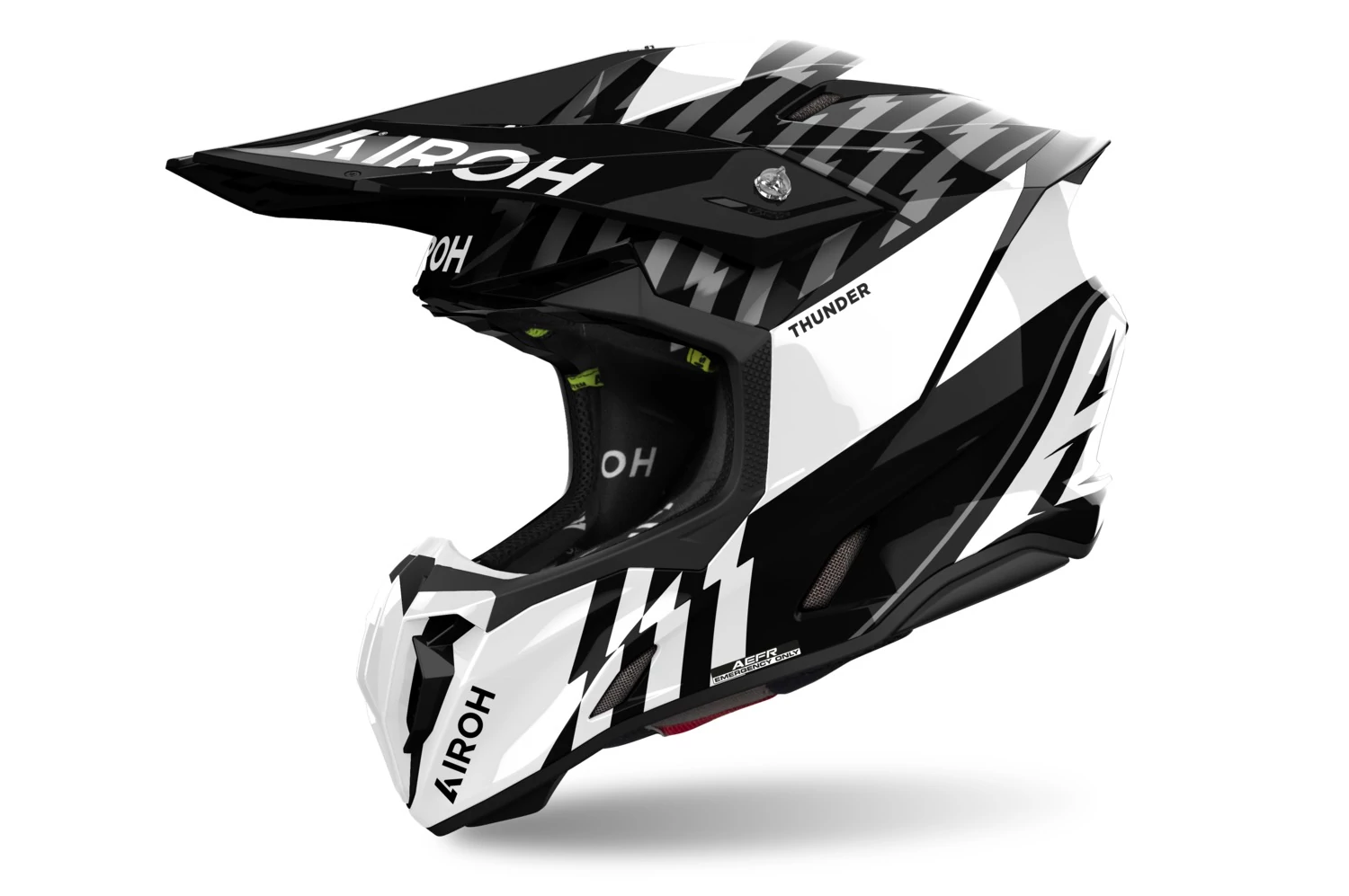 Airoh Twist 3 Thunder black white bukósisak