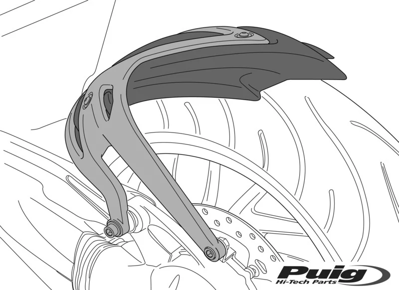 Puig hátsó sárvédő Bmw F900R/Xr 20' C/Matt Black