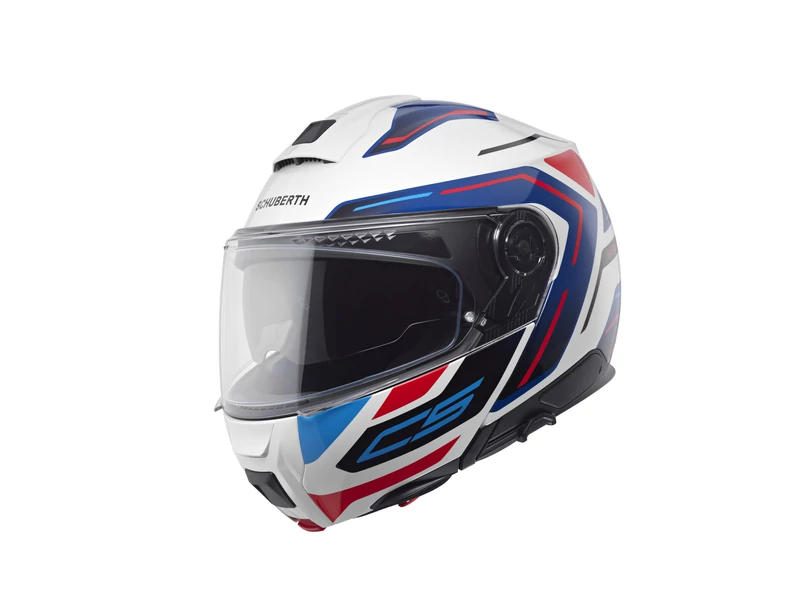Schuberth C5 Omega white Flip-Up bukósisak