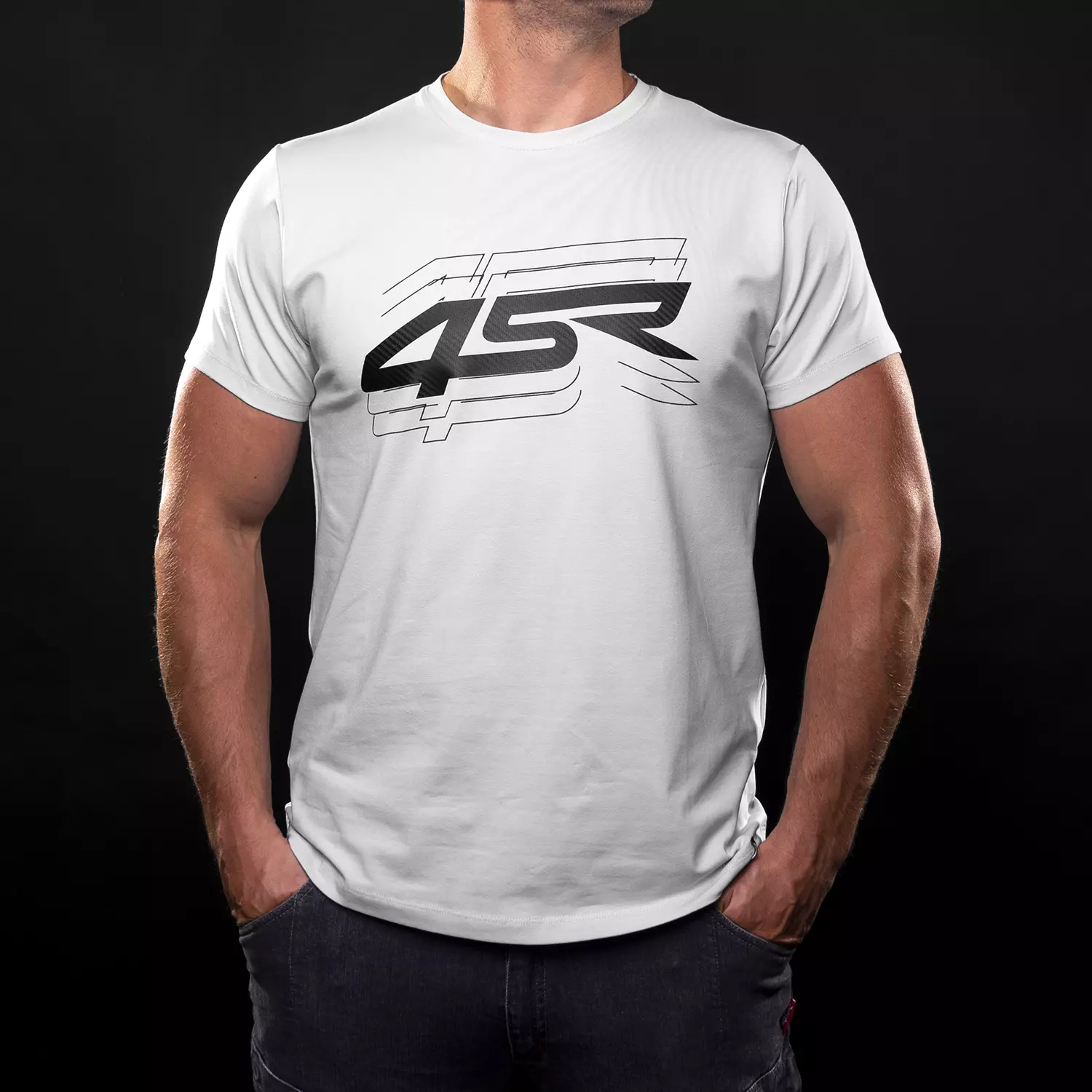 4SR T Shirt Carbon Grey