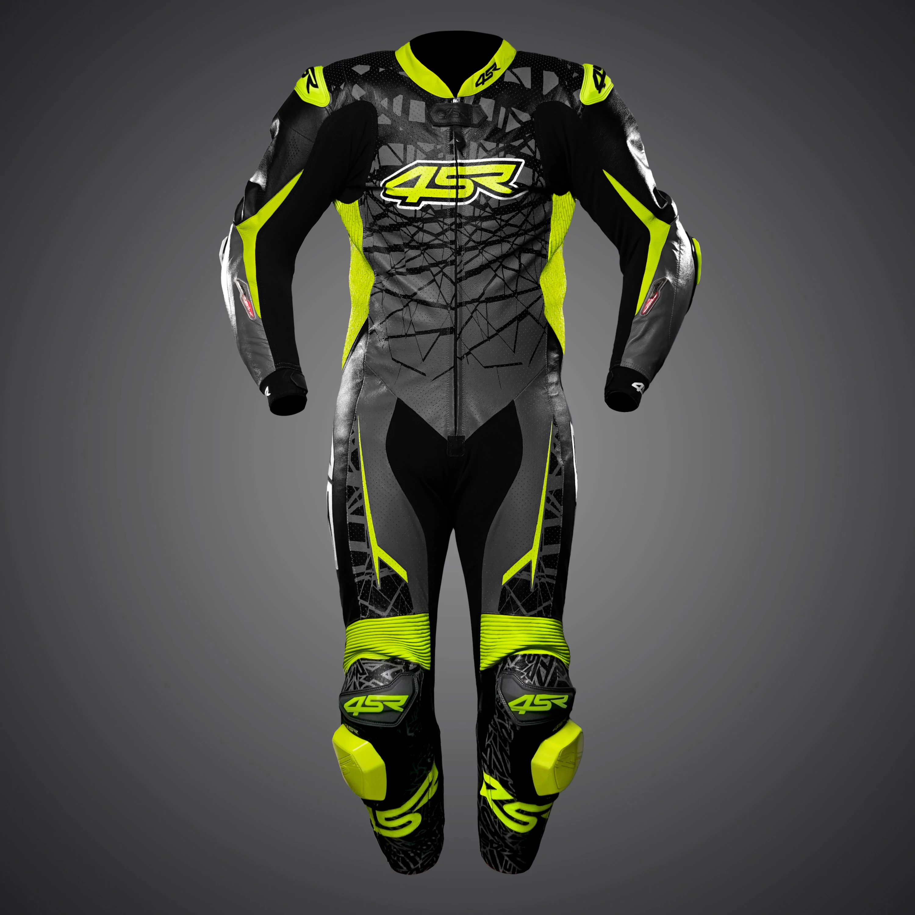 4SR Racing Ultra Light Grey AR Kangaroo, egyrészes versenyruha