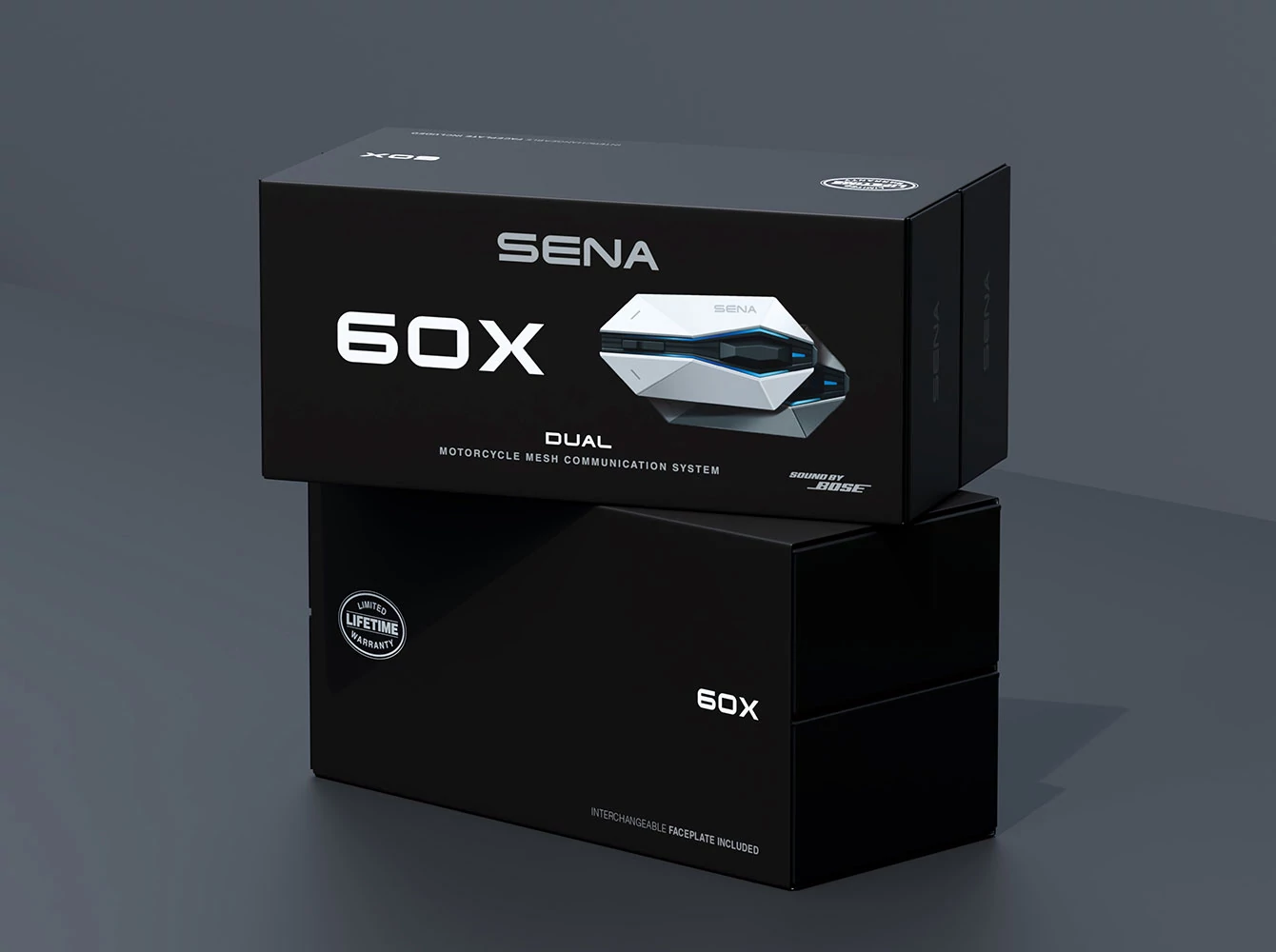 Sena 60X Dupla szett, Bt/Mesh intercom, sound by BOSE