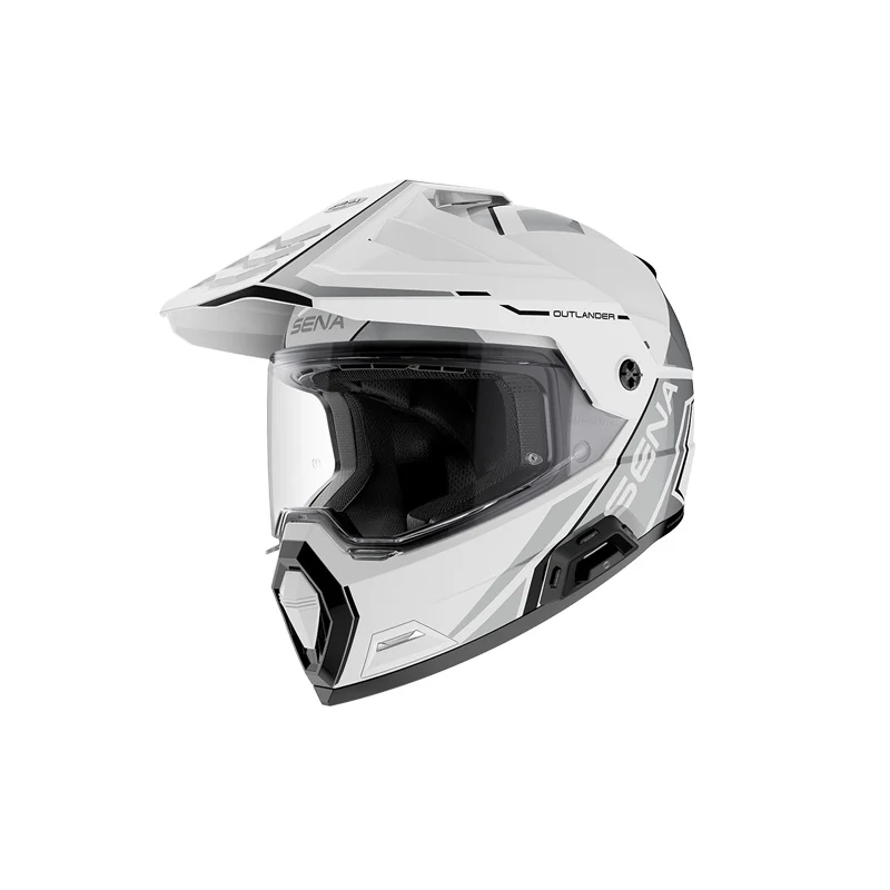Sena Outlander White, Integrált Mesh, Harman Kardon