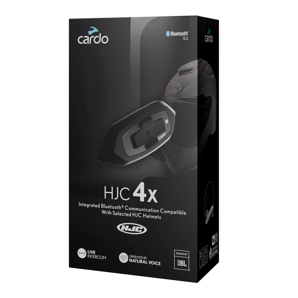 Cardo HJC 4X, Bluetooth 5.2 kommunikáció