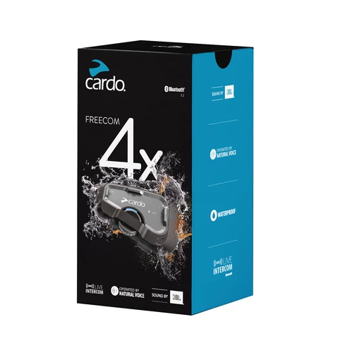 CARDO Freecom 4x Duo JBL motoros kommunikáció (2db-os szett)