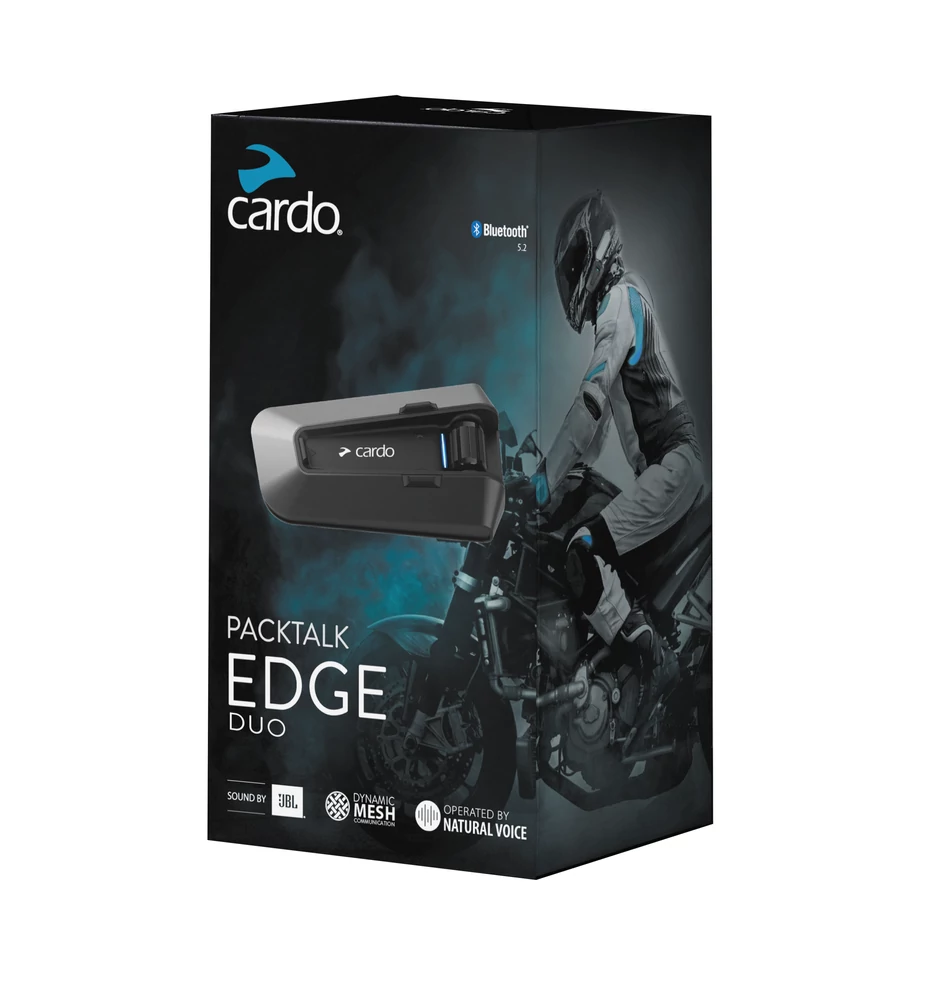 Cardo Packtalk EDGE JBL Dupla motoros kommunikáció