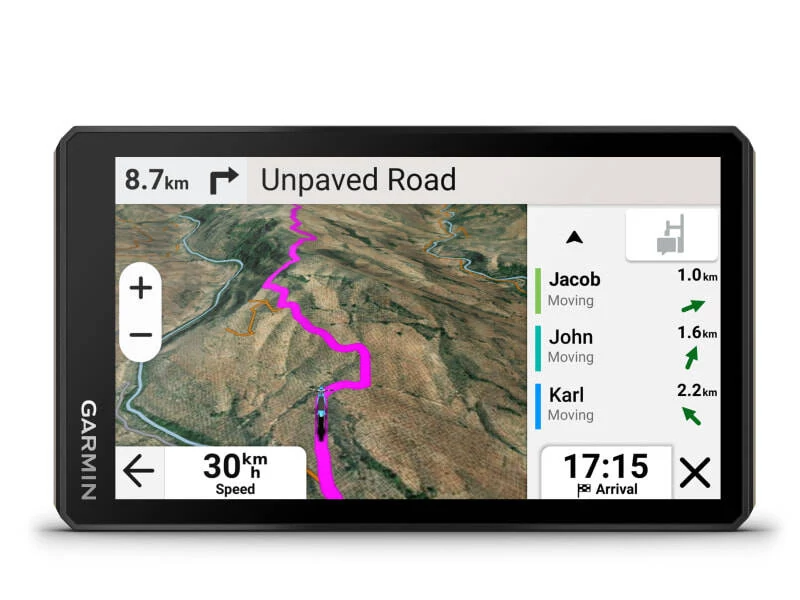Garmin Tread 2 motoros, OFF-Road navigáció, 6