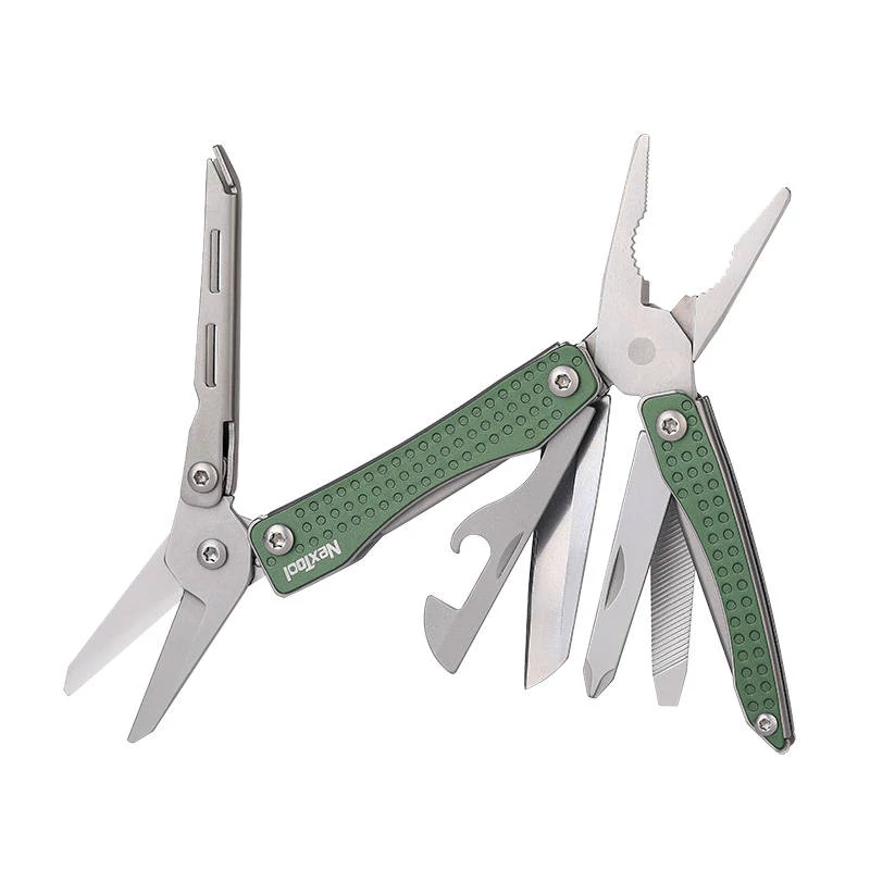 Nextool Multitool NE20050 10in1 szerszám, zsebkés, zöld