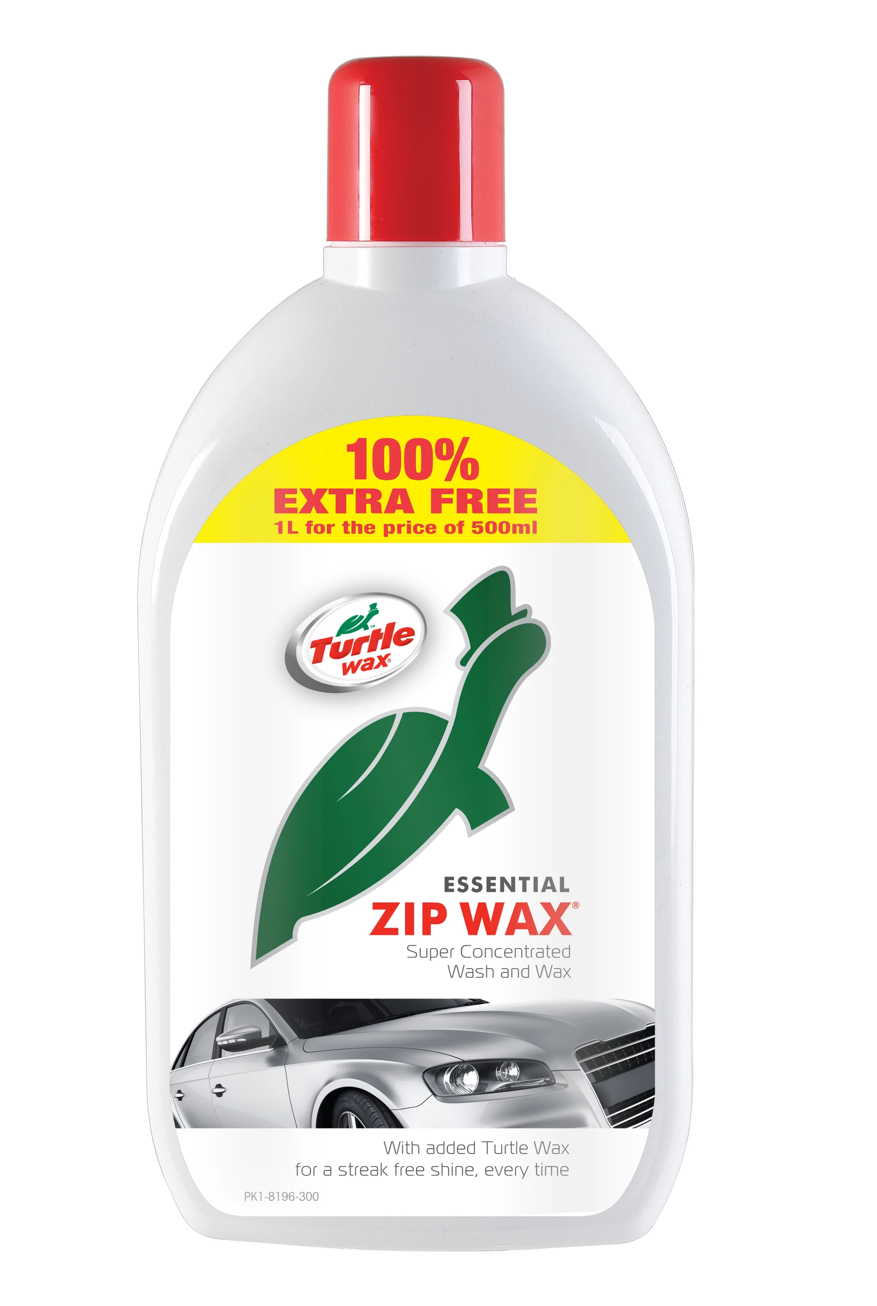 Turtle Wax Autósampon Zip Wax plus 500+500ml