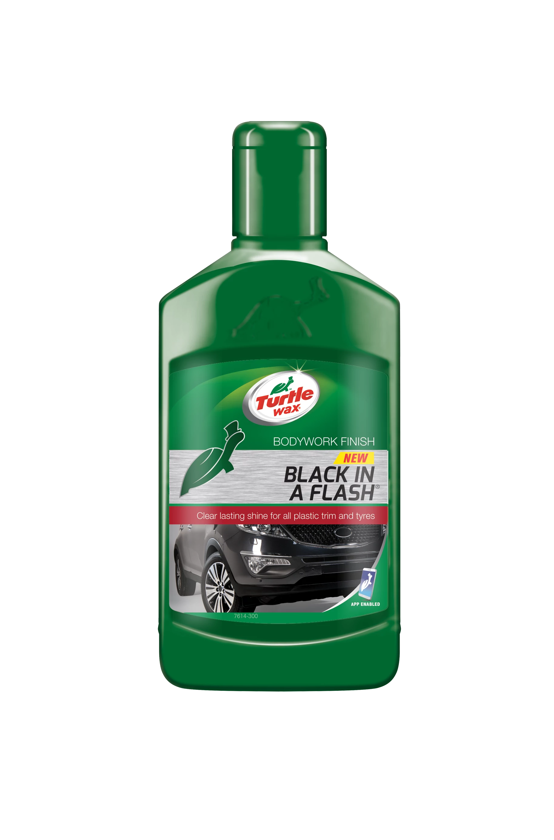 Turtle Wax GL Black in a Flash külső műanyag ápoló 300ml