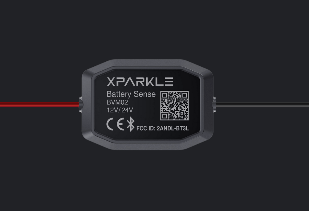 Xparkle BVM02 okos akkumulátor monitor-ellenőr, érzékelő, BT 5.0